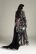 Three-Piece Tailored Set | Embroidered | Raw Silk | KHAADI