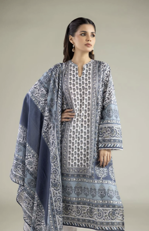 Lawn Tailored 3-Piece | Printed | Lawn | KHAADI