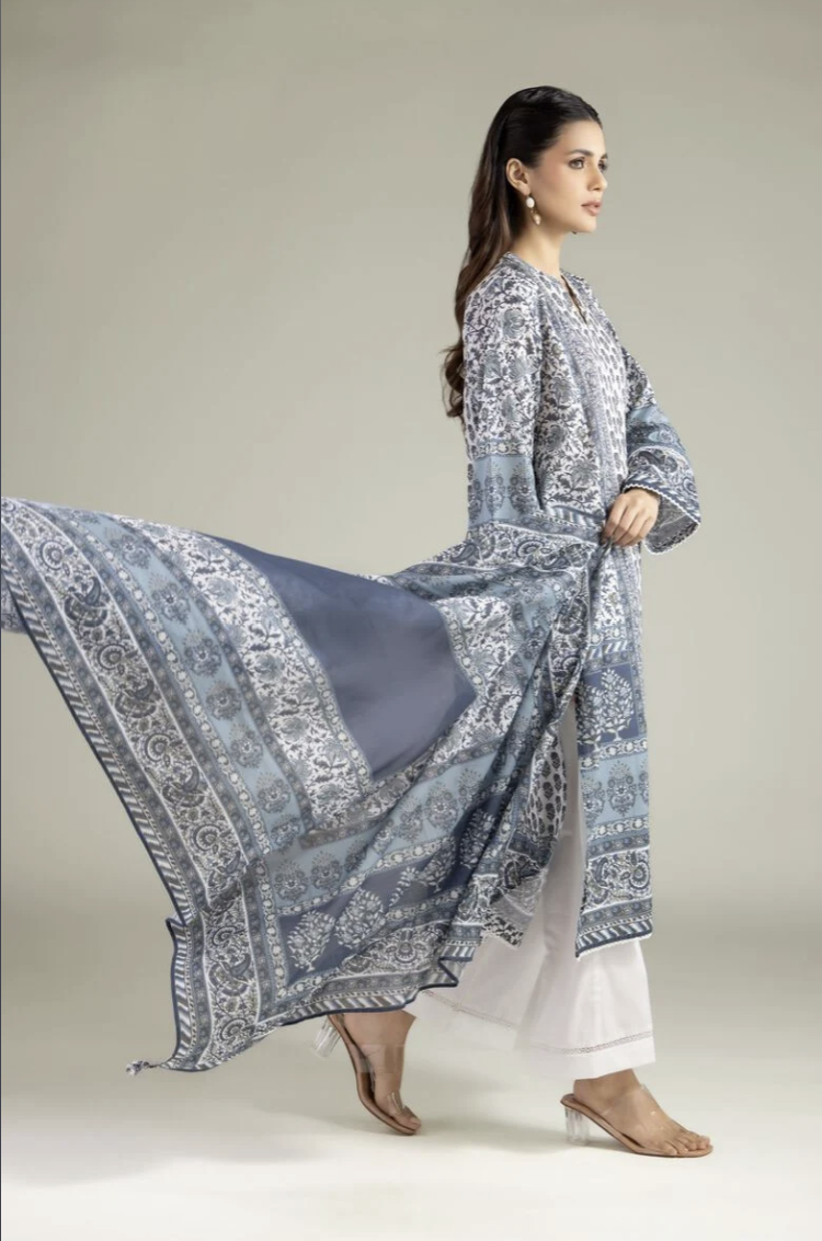 Lawn Tailored 3-Piece | Printed | Lawn | KHAADI